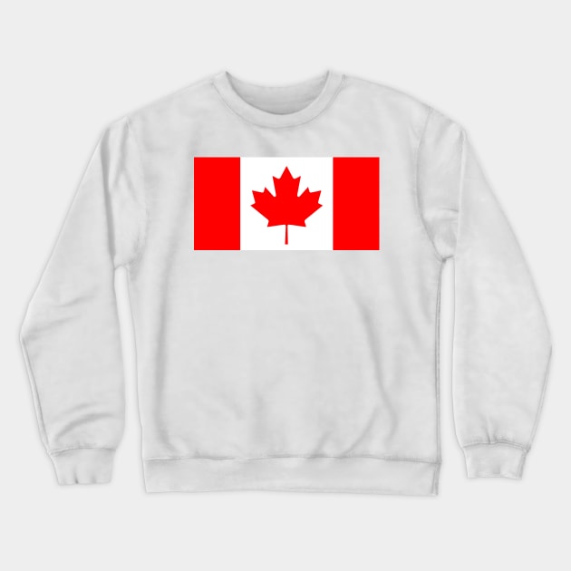 Canada National Flag Crewneck Sweatshirt by Culture-Factory